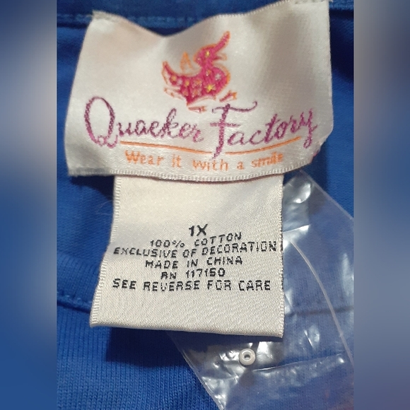 QVC Quaker Factory by Jeanne Bice Women's Beaded Snowflake Top - Picture 5 of 6